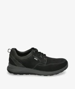 Zapatos casual St. Gallen NETO-01 en nobuck negro