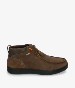 Zapatos casual St. Gallen POLI-02 en serraje taupe