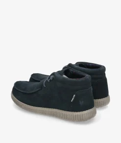 Zapatos casual Walk in Pitas HI WATERPROOF en serraje azul