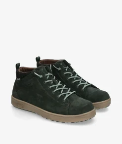 Zapatos casual Walk in Pitas AUSTIN en serraje kaki