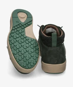 Zapatos casual Walk in Pitas AUSTIN en serraje kaki