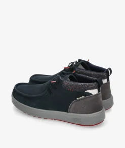 Zapatos casual Walk in Pitas BAIKAL en serraje azul