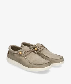 Zapatos casual Walk in Pitas WP150 WALLABY WASHED en topo