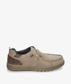 Zapatos casual Walk in Pitas ARAL en serraje beige