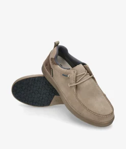 Zapatos casual Walk in Pitas ARAL en serraje beige