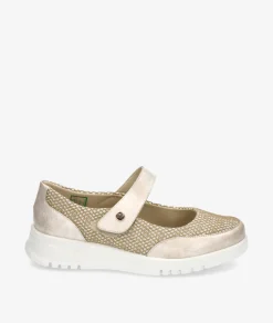 Zapatos confort Pitillos 20302 en oro