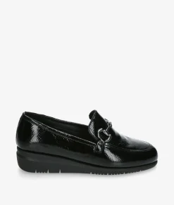 Zapatos confort St. Gallen ESTRIBI 23-05-21771 ART 19541 en charol negro