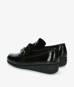 Zapatos confort St. Gallen ESTRIBI 23-05-21771 ART 19541 en charol negro