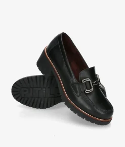 Zapatos de tacón Blanco y negro 20220 en negro