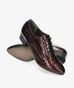 Zapatos de tacón Kénnebec 684 OJETES en charol burdeos