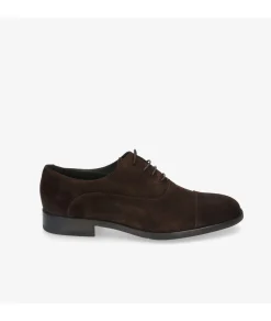 Zapatos de vestir HOBBS- DON 10731 en serraje marrón