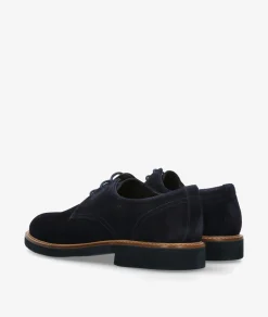 Zapatos de vestir Kénnebec 21990 en serraje azul