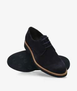 Zapatos de vestir Kénnebec 21990 en serraje azul