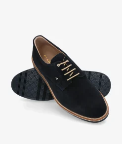 Zapatos de vestir MARTINELLI 1689-2889 en serraje azul