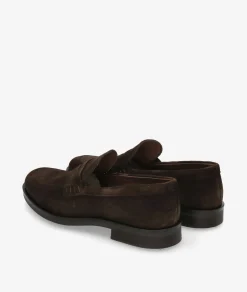 Zapatos de vestir pabloochoa.shoes 4000 en serraje marrón