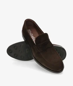 Zapatos de vestir pabloochoa.shoes 4000 en serraje marrón