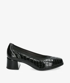 Zapatos de vestir Pitillos 10120 en charol negro