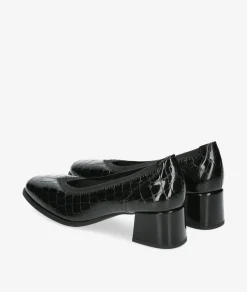 Zapatos de vestir Pitillos 10120 en charol negro