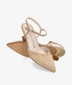 Zapatos de vestir Stephen Allen LAUR-31 2719-C7 en ante camel