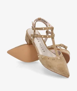 Zapatos de vestir Stephen Allen HARMONIA K1943-C10 en ante camel