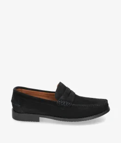 Zapatos de vestir Traveris 93000 en serraje azul