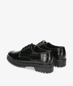 Zapatos inglés Kénnebec 684 en coco negro