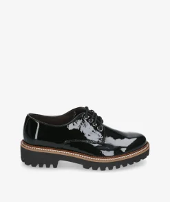 Zapatos inglés Kénnebec 7050 en charol negro