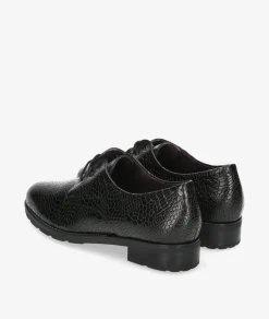 Zapatos inglés Pitillos 10184 en negro