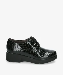 Zapatos inglés Pitillos 10751 en coco negro