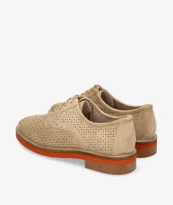 Zapatos inglés Stephen Allen LAUR-27 2033-188 en ante camel