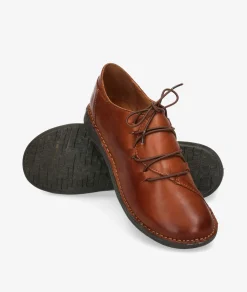 Zapatos planos Traveris IB16353 en cuero