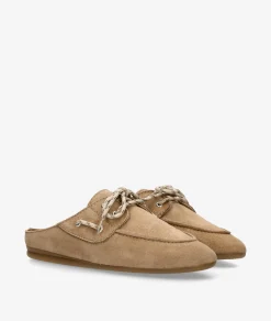 Zuecos bloom&you MARIELA en serraje taupe