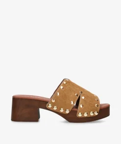 Zuecos pabloochoa.shoes SF1637 en camel